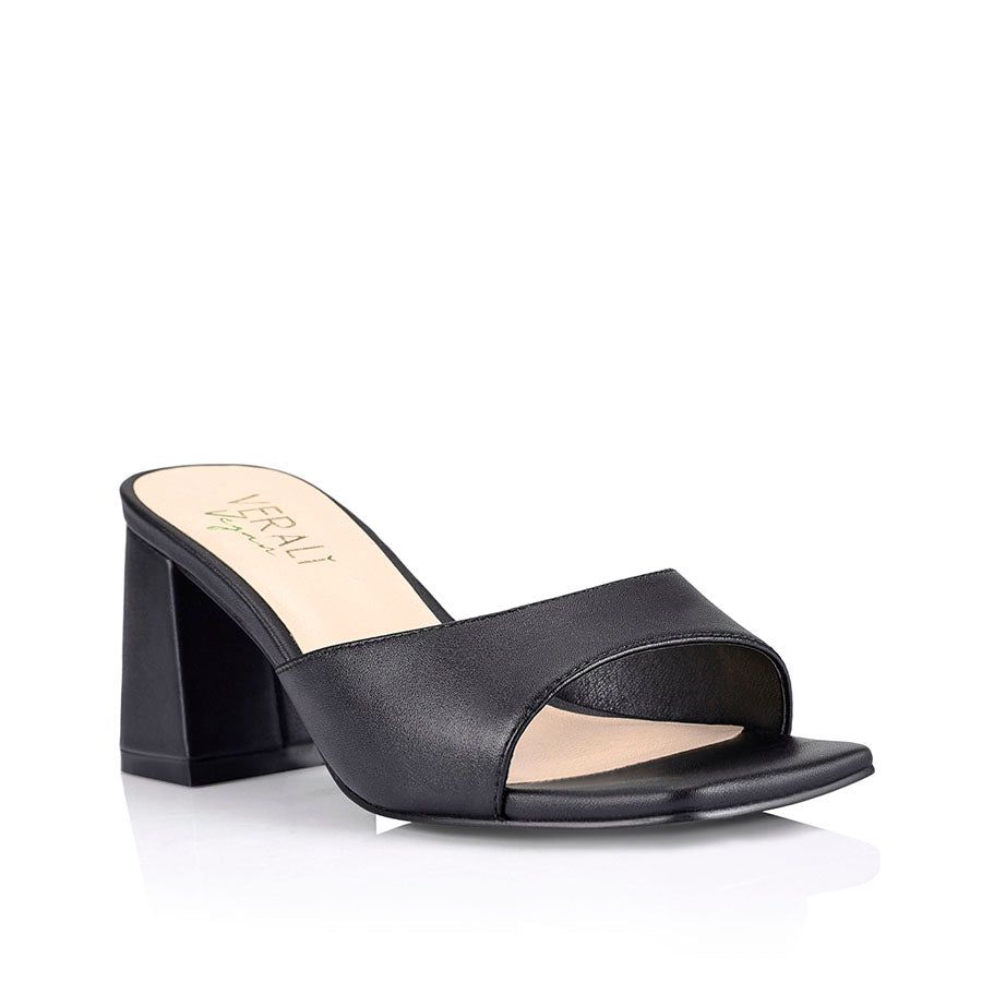 Sting Block Heel Mules - Black sold by Verali product image thumbnail 2