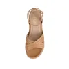 Dezzie Footbed Sandals - Caramel Softee sold by Verali