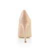 Harolina Stiletto Pumps - Nude Smooth sold by Verali