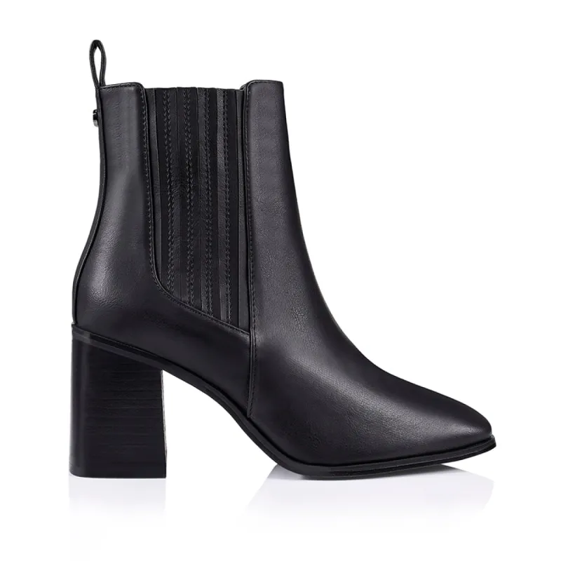 Limber Chelsea Ankle Boots - Black Softee sold by Verali