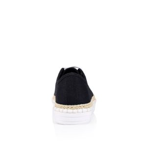 Queenbee Canvas Sneakers - Black sold by Verali