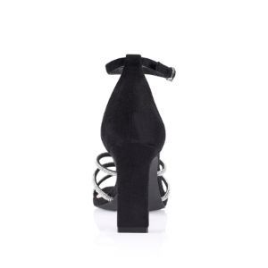 Kisha Strappy Heeled Sandals - Black sold by Verali