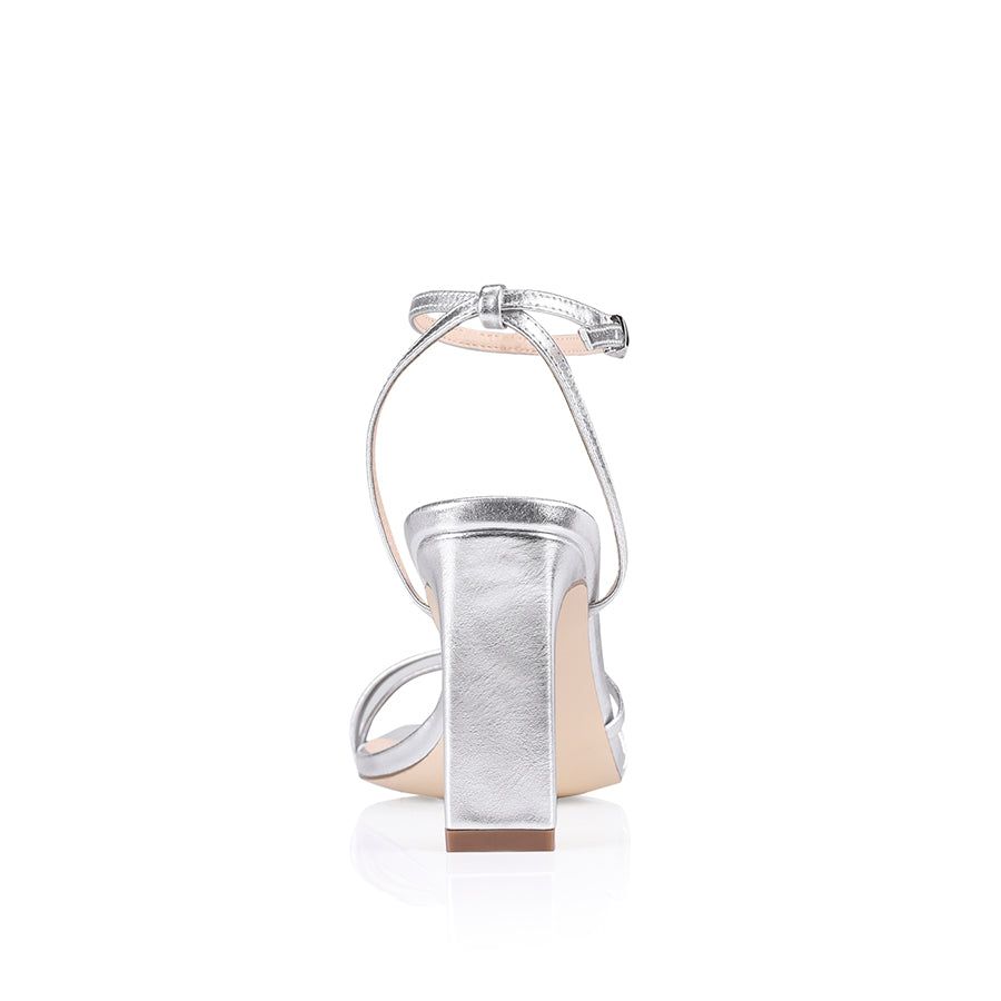 Kimmy Slim Strappy Heels - Silver sold by Verali product image thumbnail 4