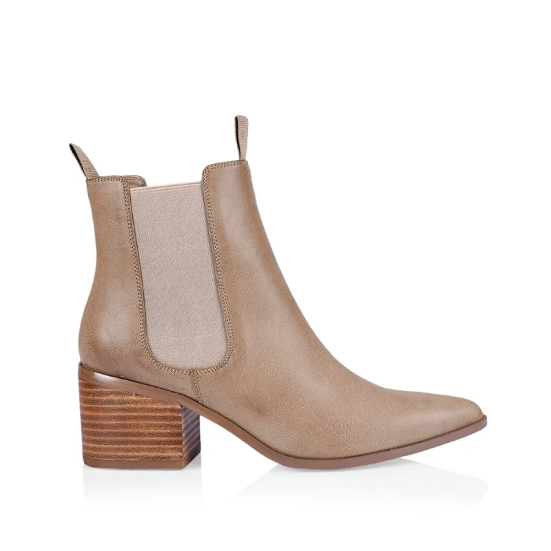 Filo Chelsea Ankle Boots - Mushroom Softee sold by Verali