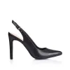 Harden Stiletto Pumps - Black Smooth sold by Verali
