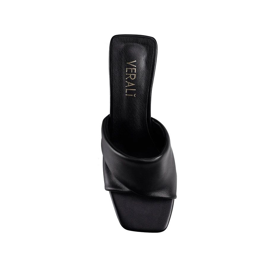 Scout Block Heel Mules - Black sold by Verali product image thumbnail 5