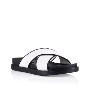 Osher Chunky Slides - White Smooth sold by Verali