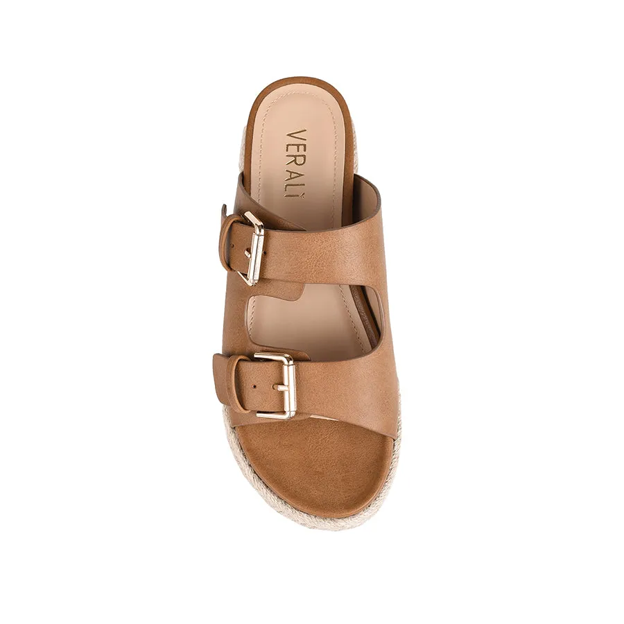 Denmark Footbed Slides - Tan Softee sold by Verali product image thumbnail 5