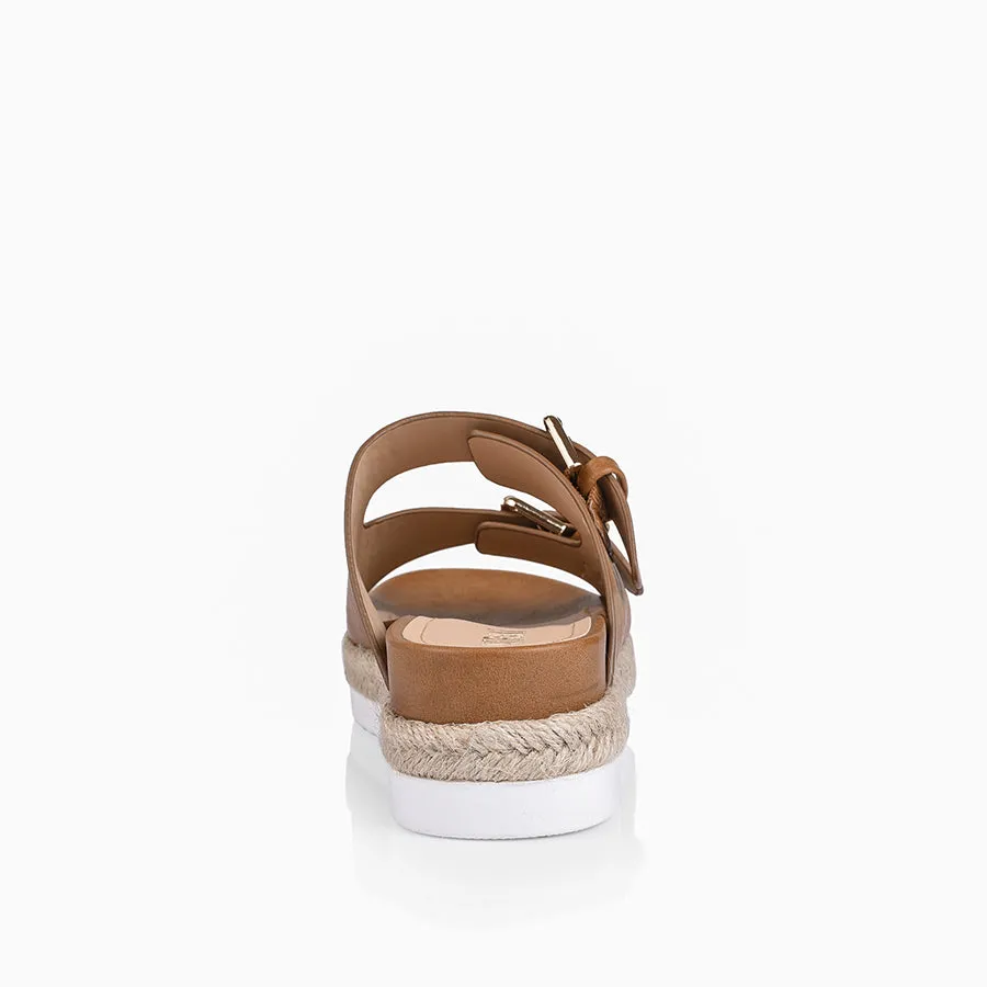 Denmark Footbed Slides - Tan Softee sold by Verali product image thumbnail 4
