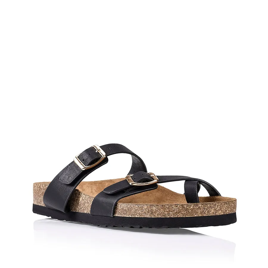 Xavi Footbed Thong - Black Softee sold by Verali product image thumbnail 2