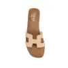 Sandra Casual Slides - Natural Raffia sold by Verali