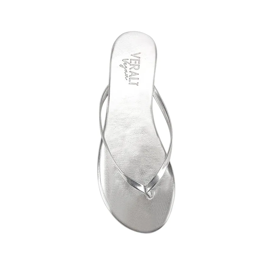 Tori Thongs - Silver Metallic sold by Verali product image thumbnail 4