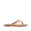 Tori Thongs - Dark Camel Tan sold by Verali