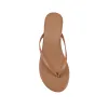 Tori Thongs - Dark Camel Tan sold by Verali