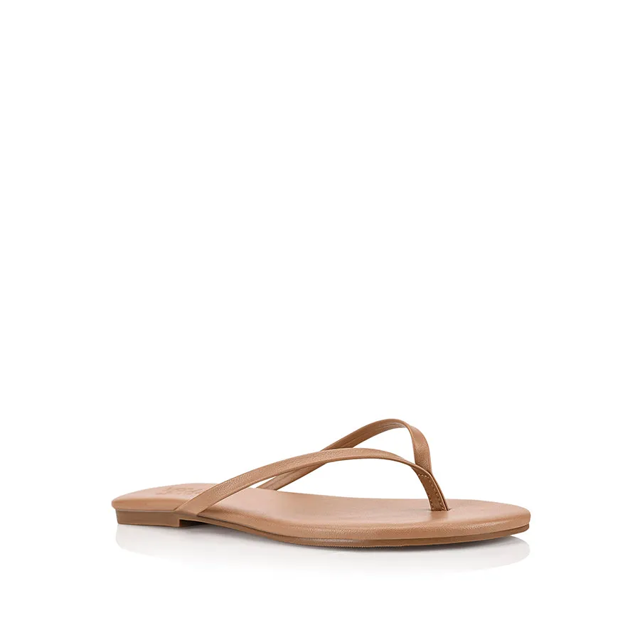 Tori Thongs - Dark Camel Tan sold by Verali product image thumbnail 2
