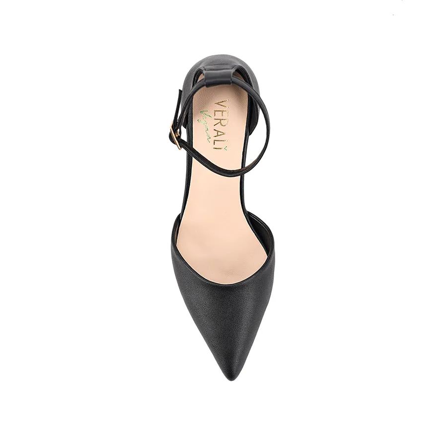 Kosta Closed Toe Block Heels - Black sold by Verali product image thumbnail 4