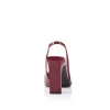 Konga Slingback Block Heels - Wine Patent sold by Verali
