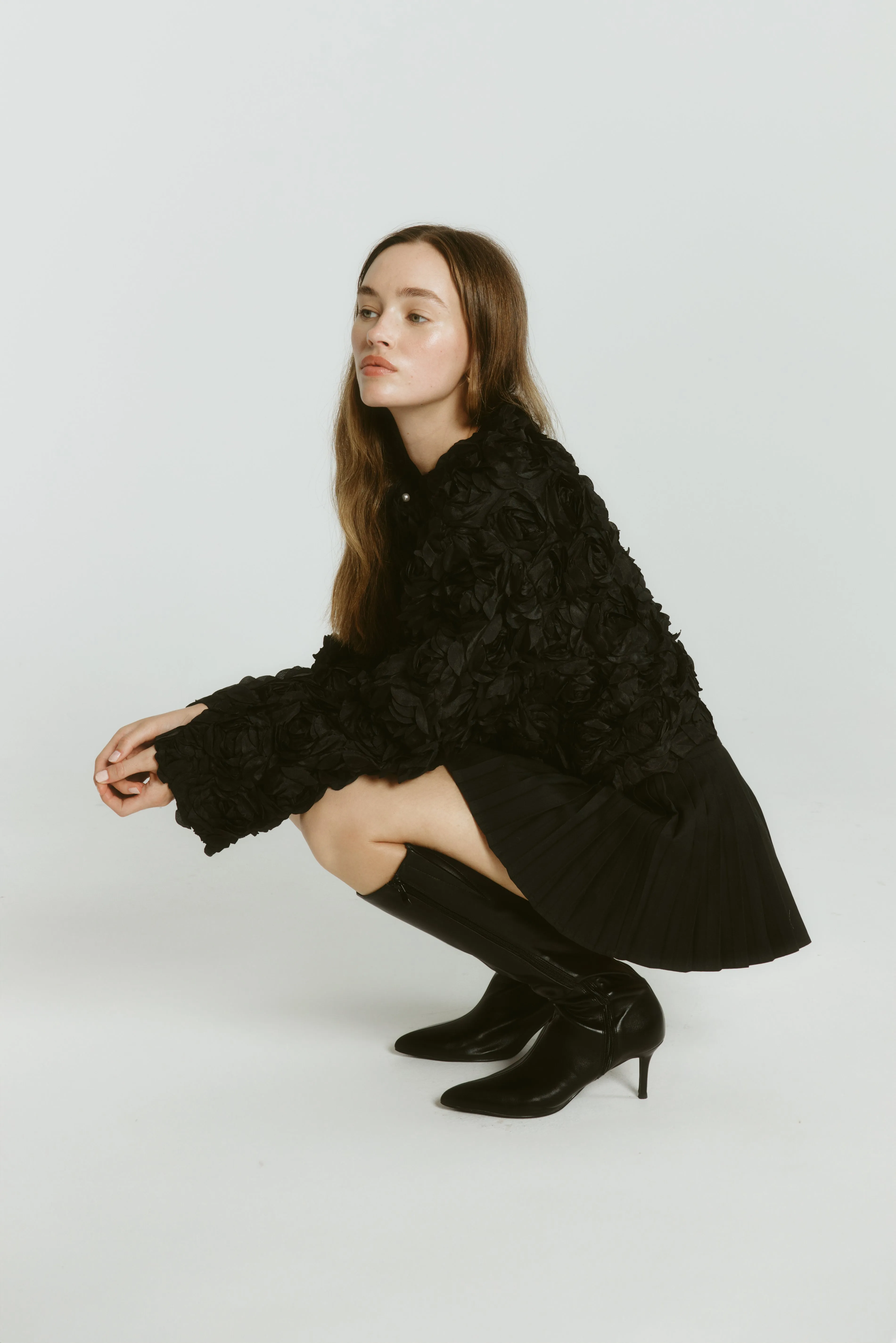 Bessie Tall Boots - Black sold by Verali product image thumbnail 2