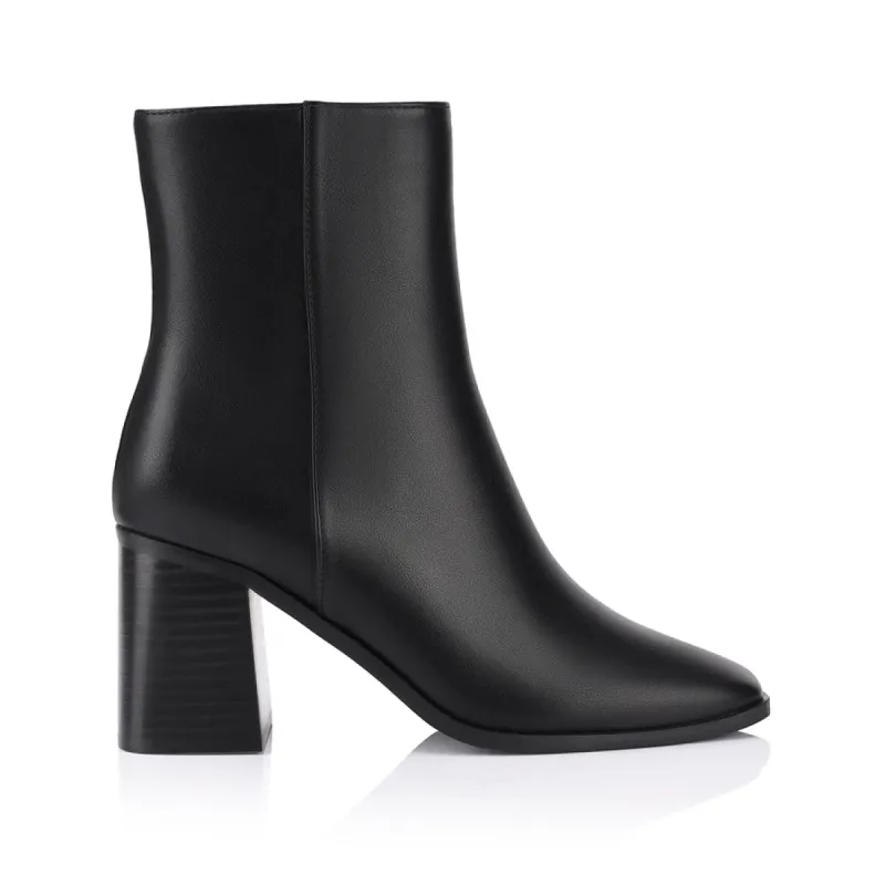 Liliah Ankle Boots - Black sold by Verali