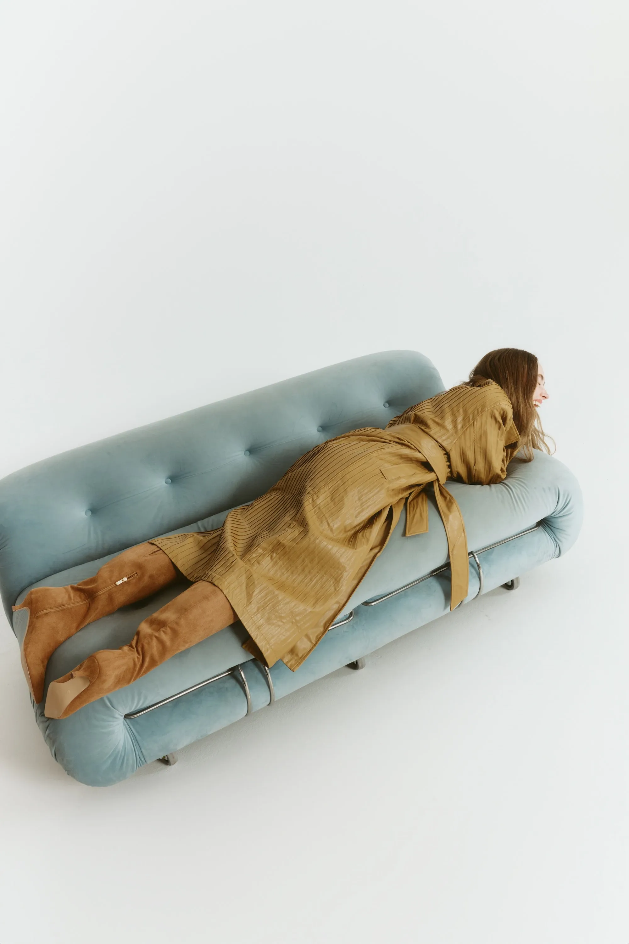 Lucila Knee High Boots - Tan Micro sold by Verali product image thumbnail 4