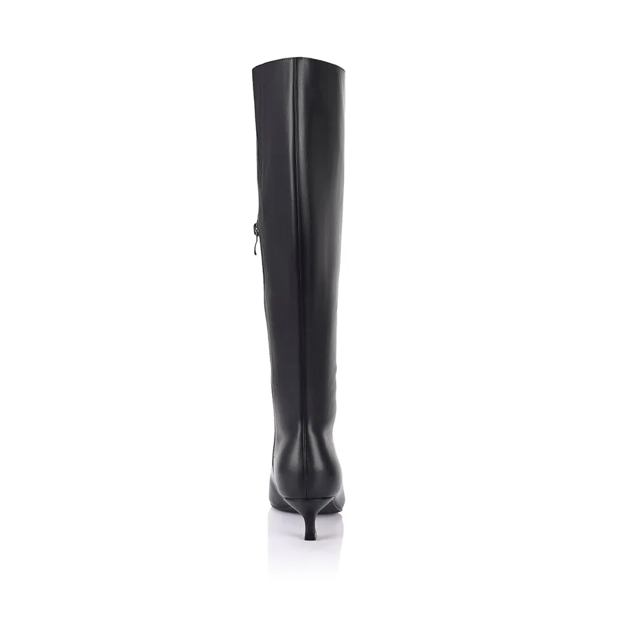 Lucila Knee High Boots - Black sold by Verali product image thumbnail 3