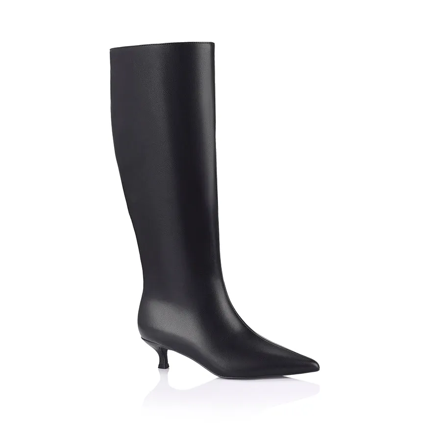 Lucila Knee High Boots - Black sold by Verali product image thumbnail 2