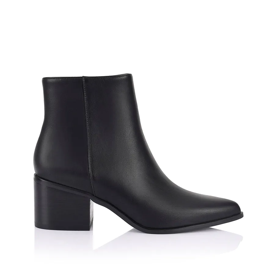 Fiona Ankle Boots - Black sold by Verali