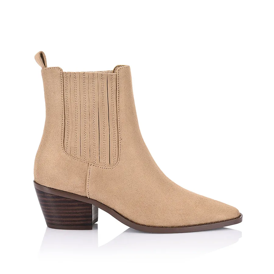 Dale Chelsea Ankle Boots - Taupe Micro sold by Verali