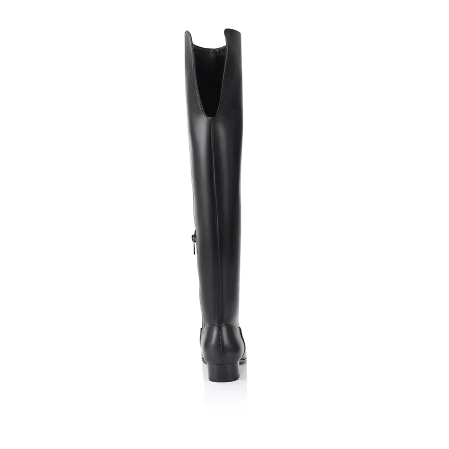 Camden Thigh High Boots - Black sold by Verali product image thumbnail 5