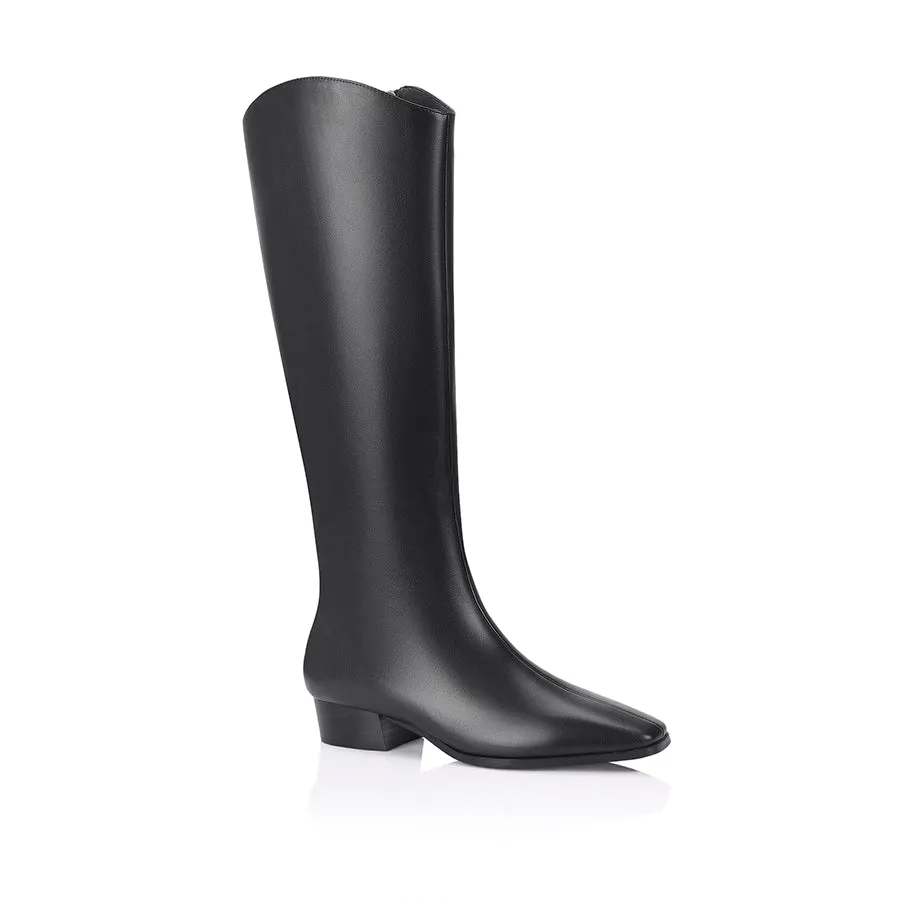 Canterbury Knee High Boots - Black sold by Verali product image thumbnail 2