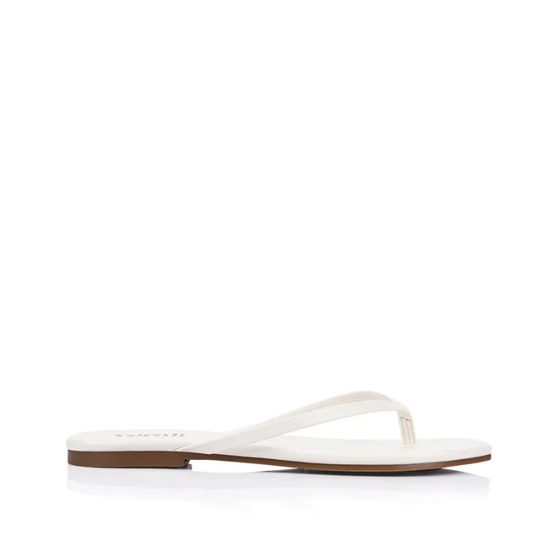 Tori Thongs - Chalk White sold by Verali