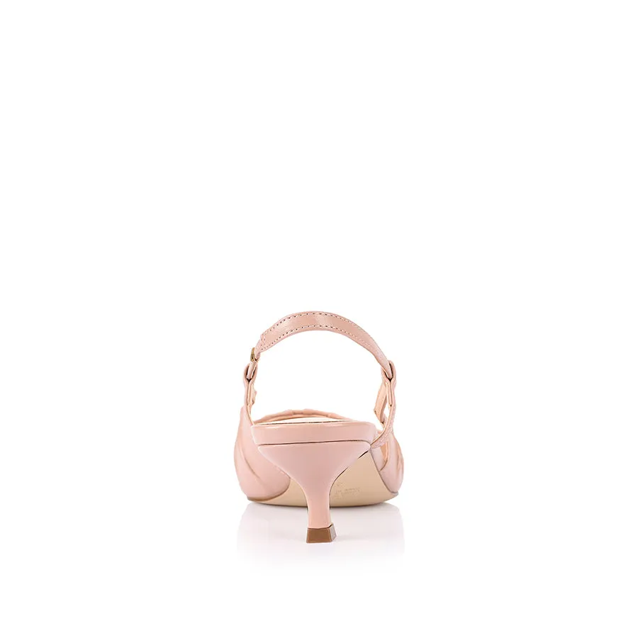 Lucius Slingback Kitten Heels - Dusty Pink sold by Verali product image thumbnail 3