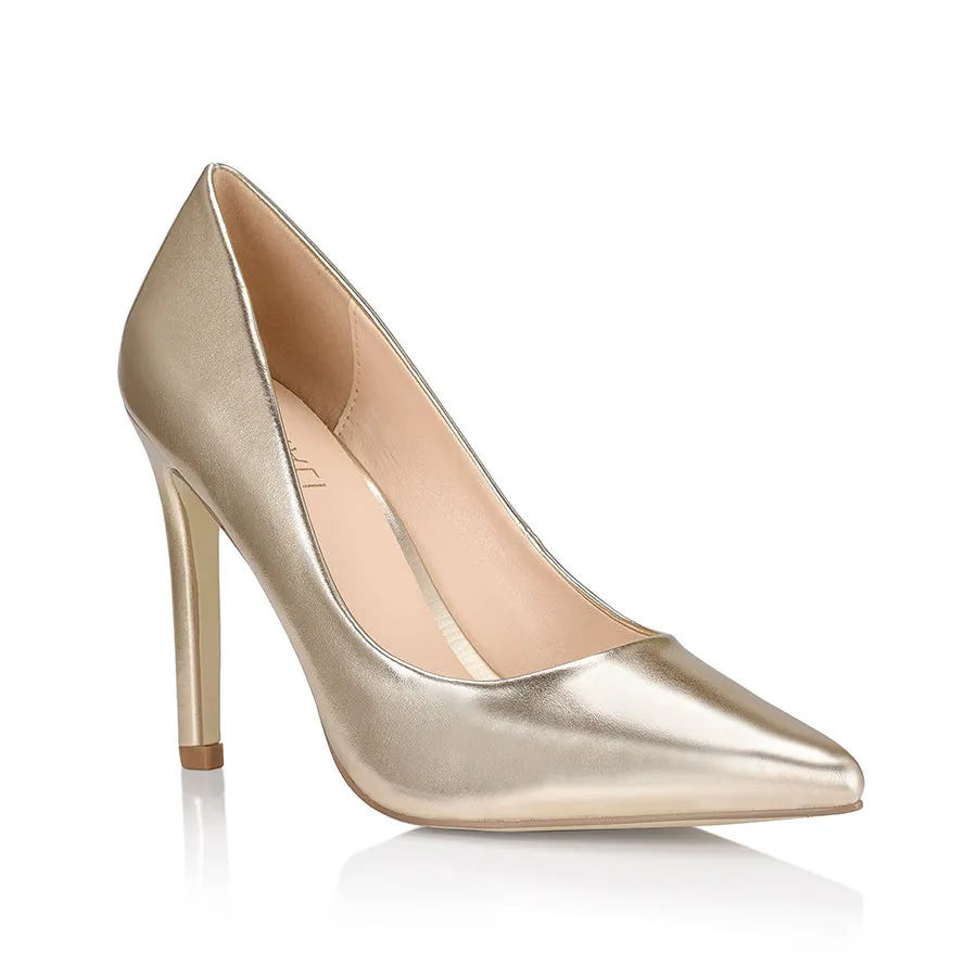 Harolina Stiletto Pumps - Champagne Metallic sold by Verali product image thumbnail 2