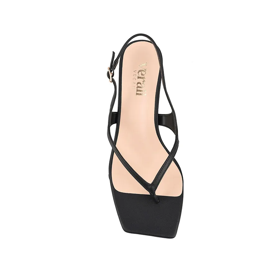 Marnie Kitten Heel Sandals - Black sold by Verali product image thumbnail 4
