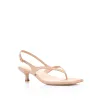 Marnie Kitten Heel Sandals - Beige sold by Verali
