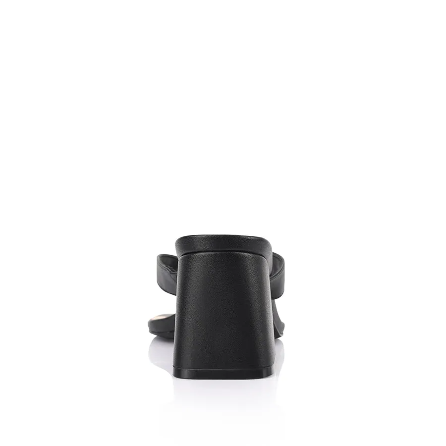 Stoked Block Heel Thongs - Black sold by Verali product image thumbnail 3