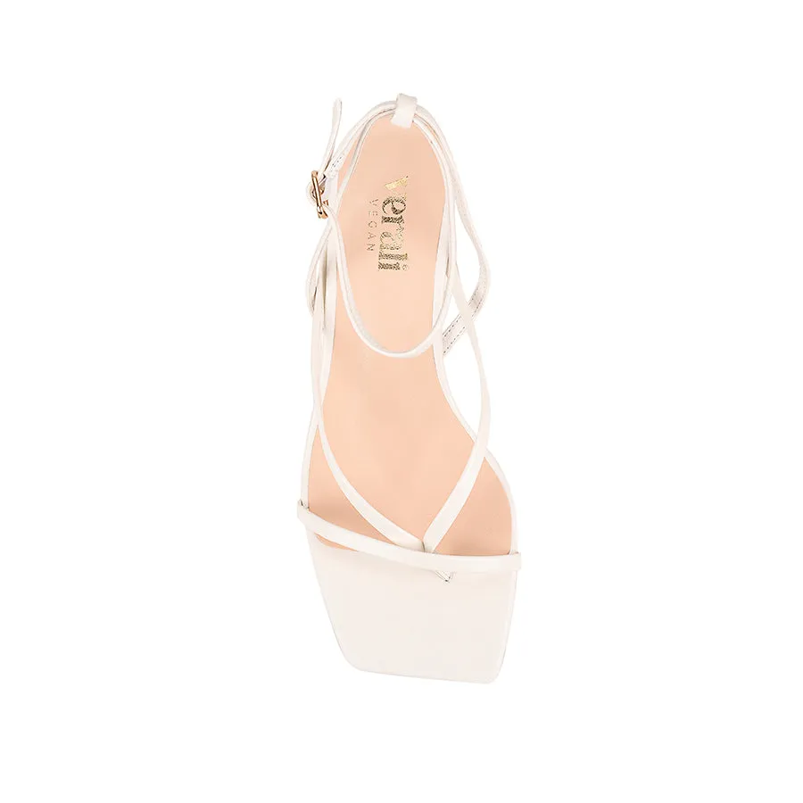 Maeve Kitten Heel Sandals - Chalk White sold by Verali product image thumbnail 4