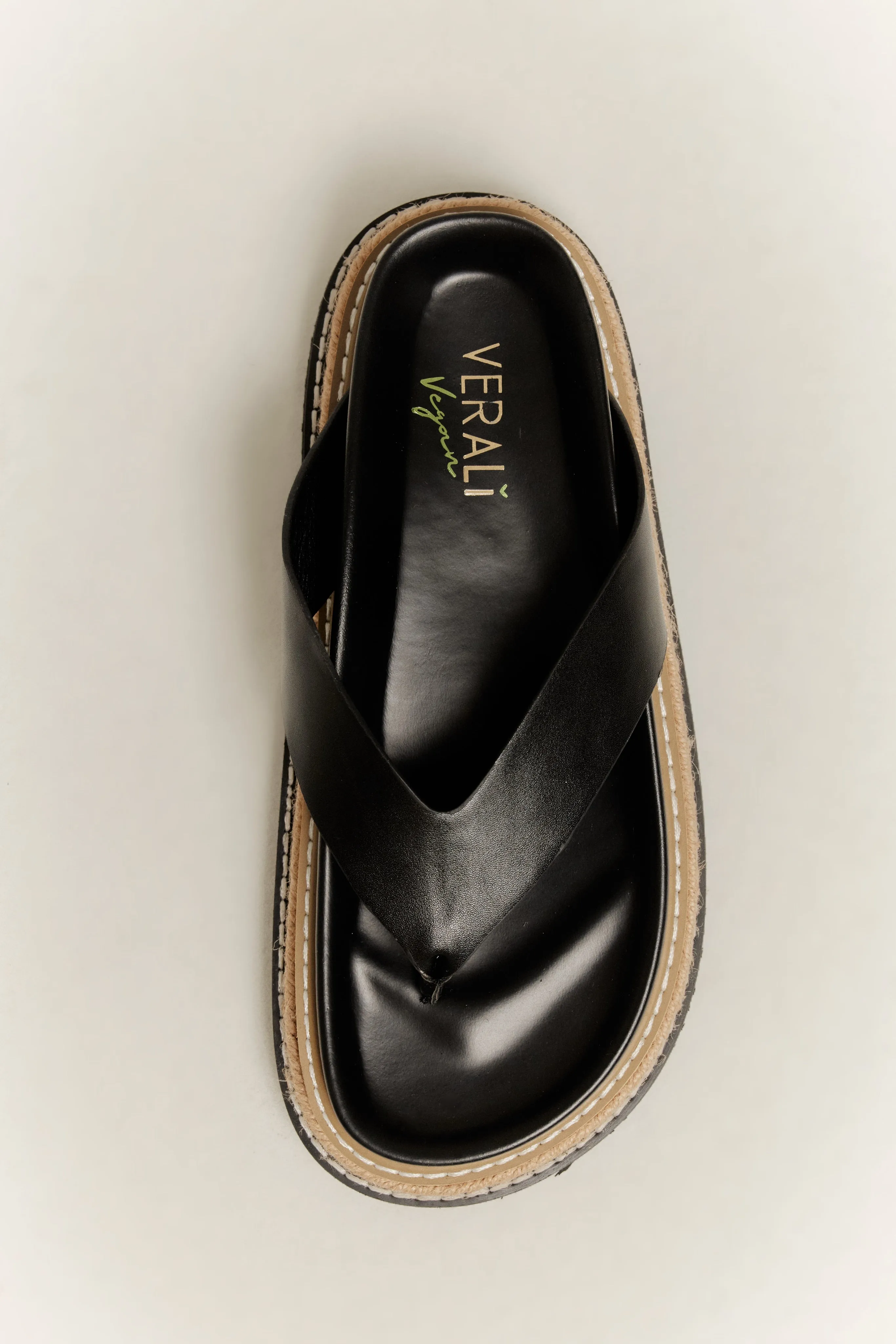 Theo Platform Thongs - Black sold by Verali product image thumbnail 2