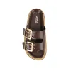 Thatcher Platform Slides - Chocolate Brown sold by Verali