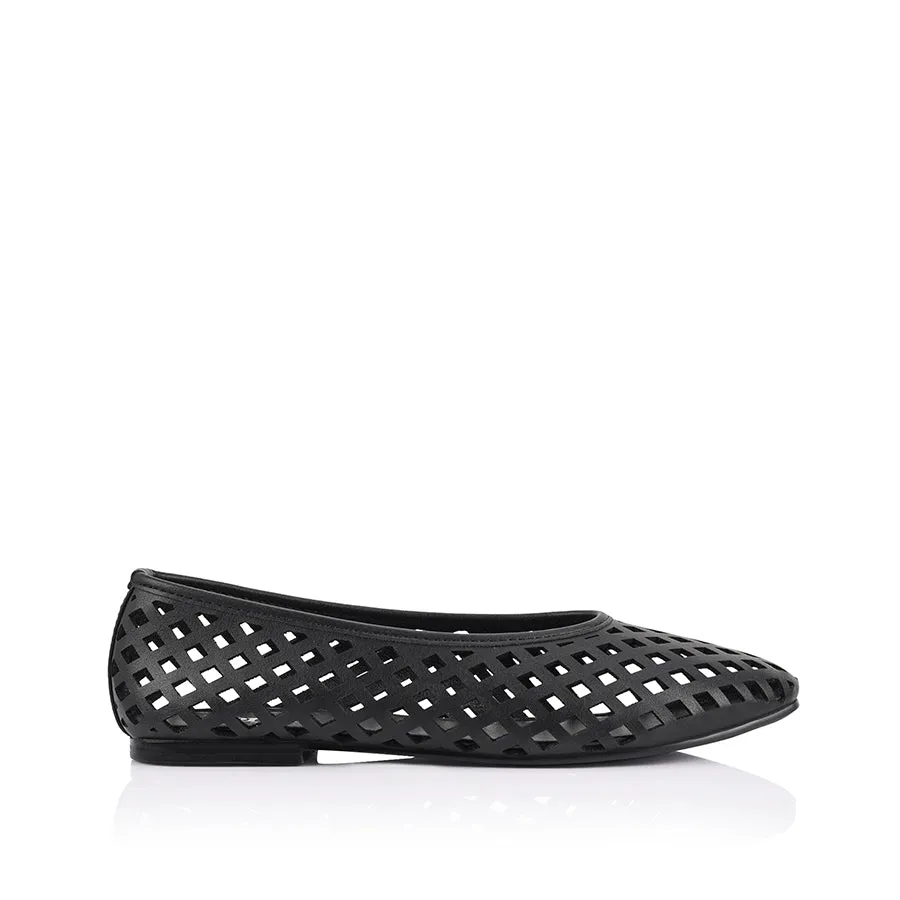 Dazed Ballet Flats - Black sold by Verali