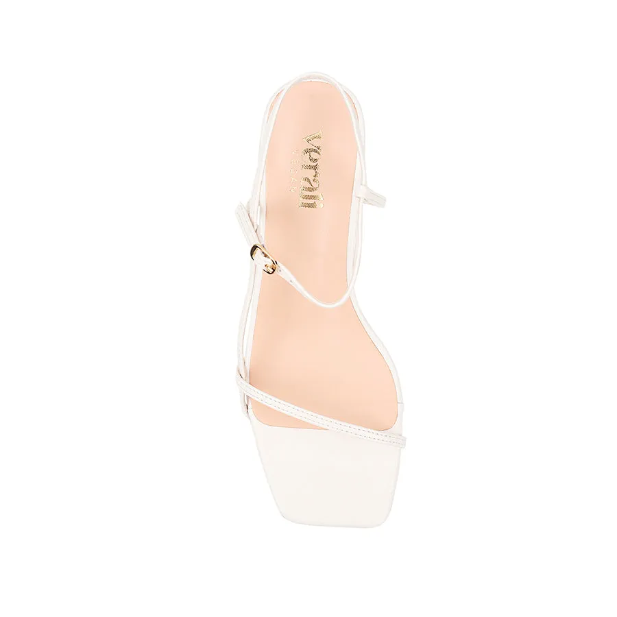 Tatiana Strappy Sandals - Chalk White sold by Verali product image thumbnail 4