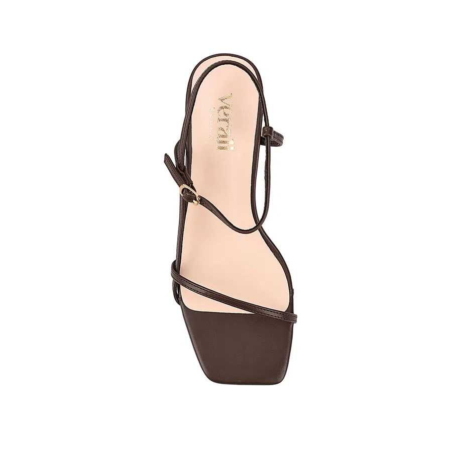 Tatiana Strappy Sandals - Chocolate Brown sold by Verali product image thumbnail 4