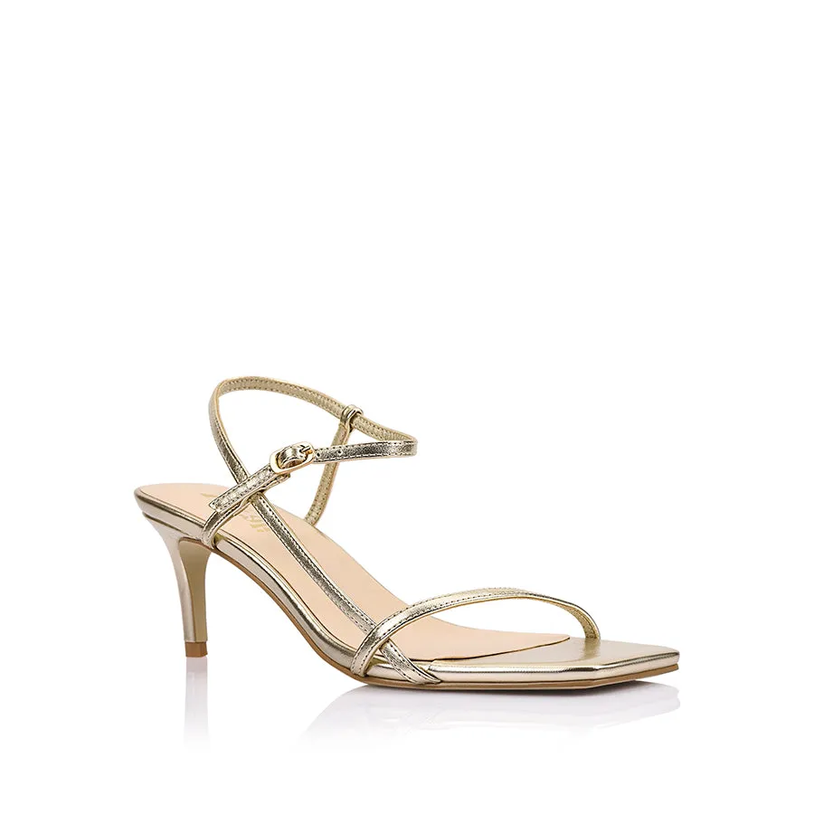 Tatiana Strappy Sandals - Champagne Gold sold by Verali product image thumbnail 2