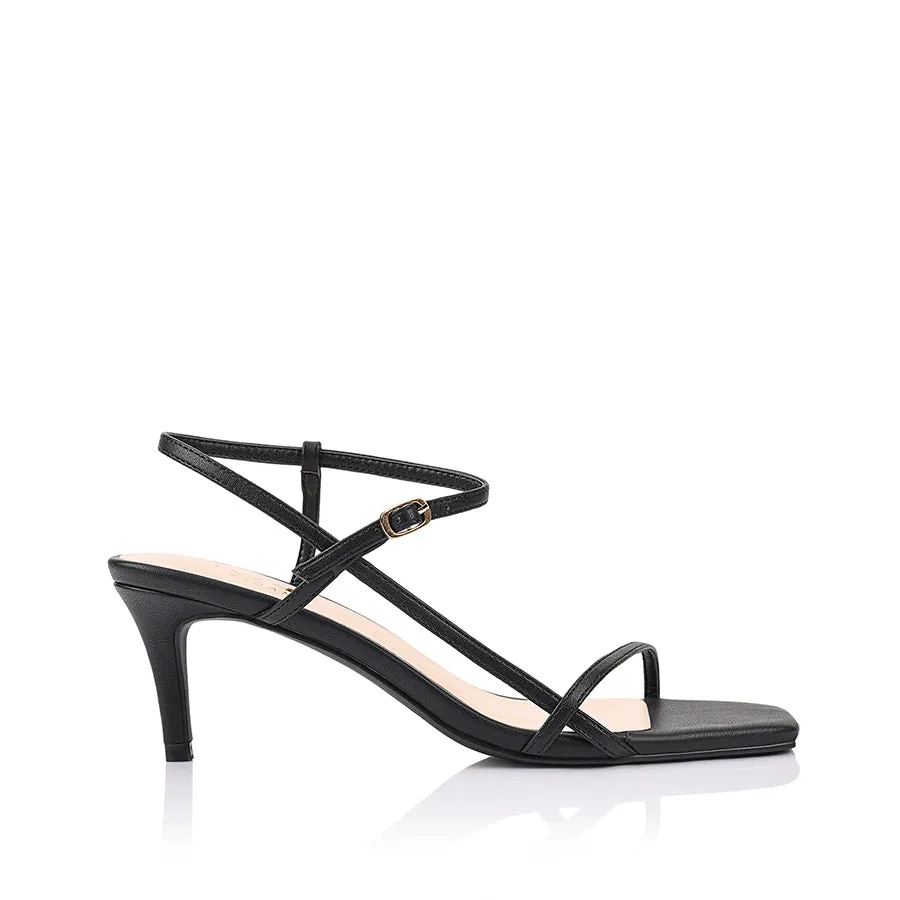 Tatiana Strappy Sandals - Black sold by Verali