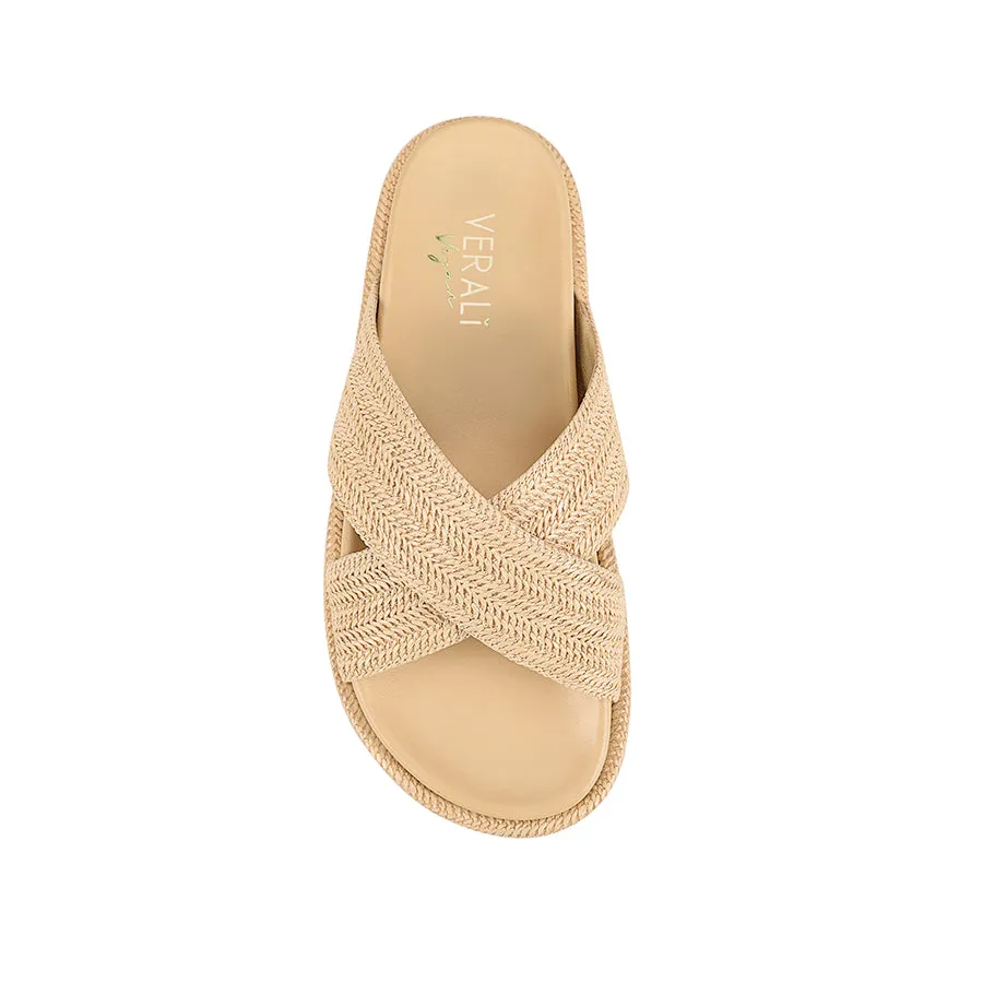 Roman Platform Slides - Raffia sold by Verali product image thumbnail 4