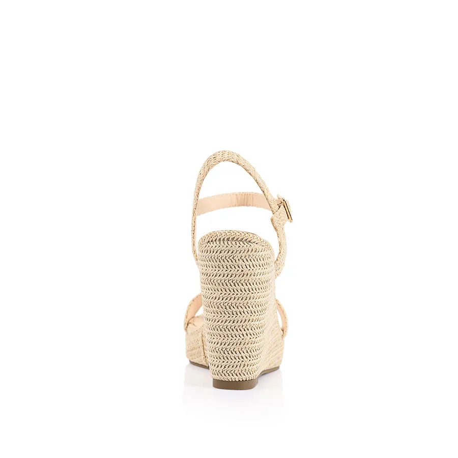 Amaya Rope Wedges - Raffia sold by Verali product image thumbnail 3
