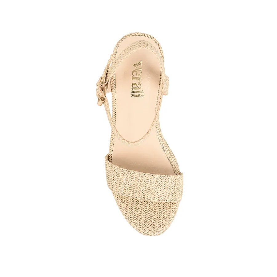 Amaya Rope Wedges - Raffia sold by Verali product image thumbnail 4