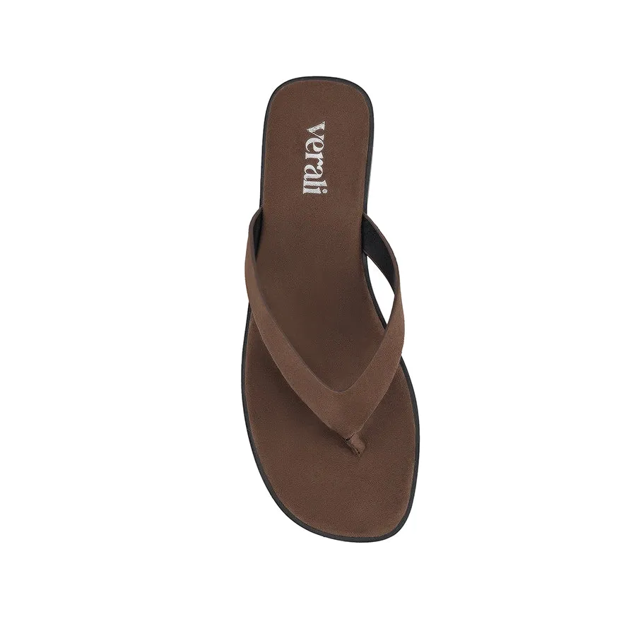 Sascha Casual Thongs - Chocolate Brown Micro sold by Verali product image thumbnail 4