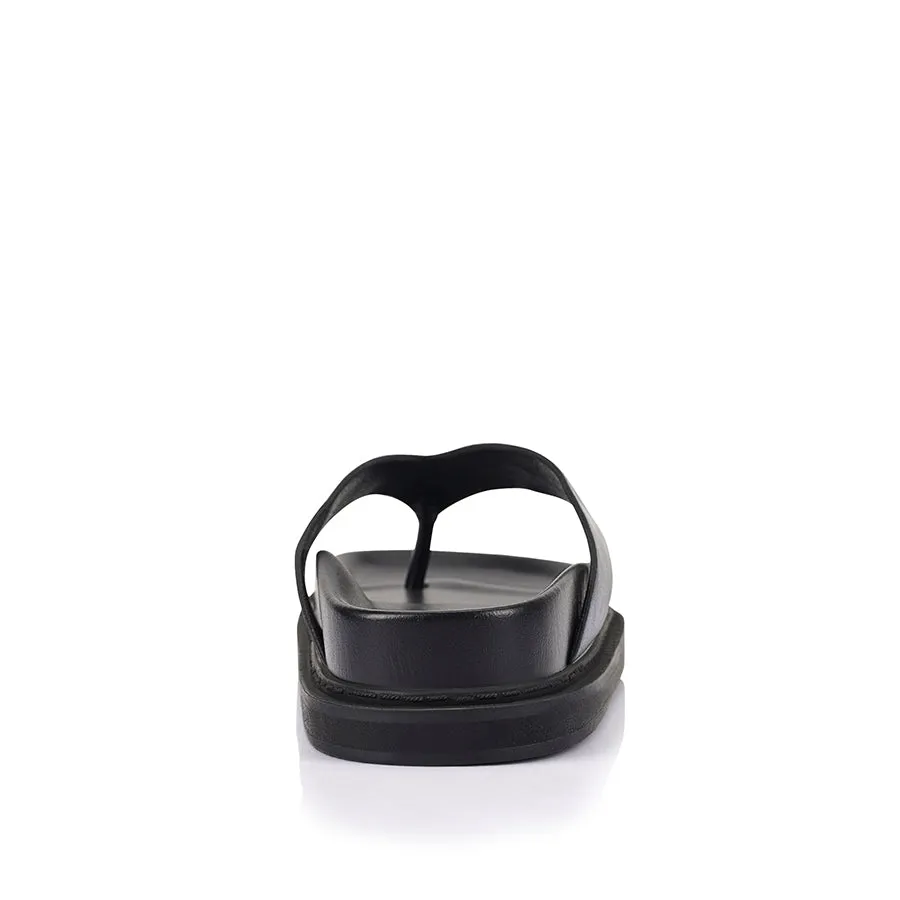 Bridget Footbed Slides - Black sold by Verali product image thumbnail 3