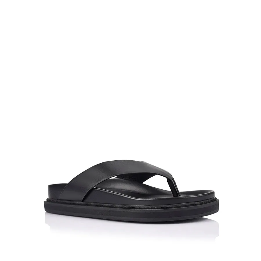 Bridget Footbed Slides - Black sold by Verali product image thumbnail 2
